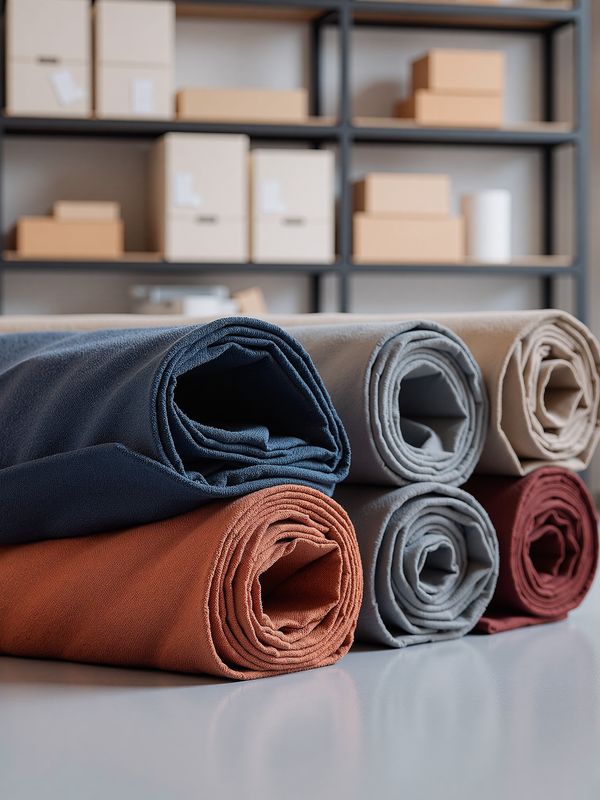 Comparing folded fabric bolts